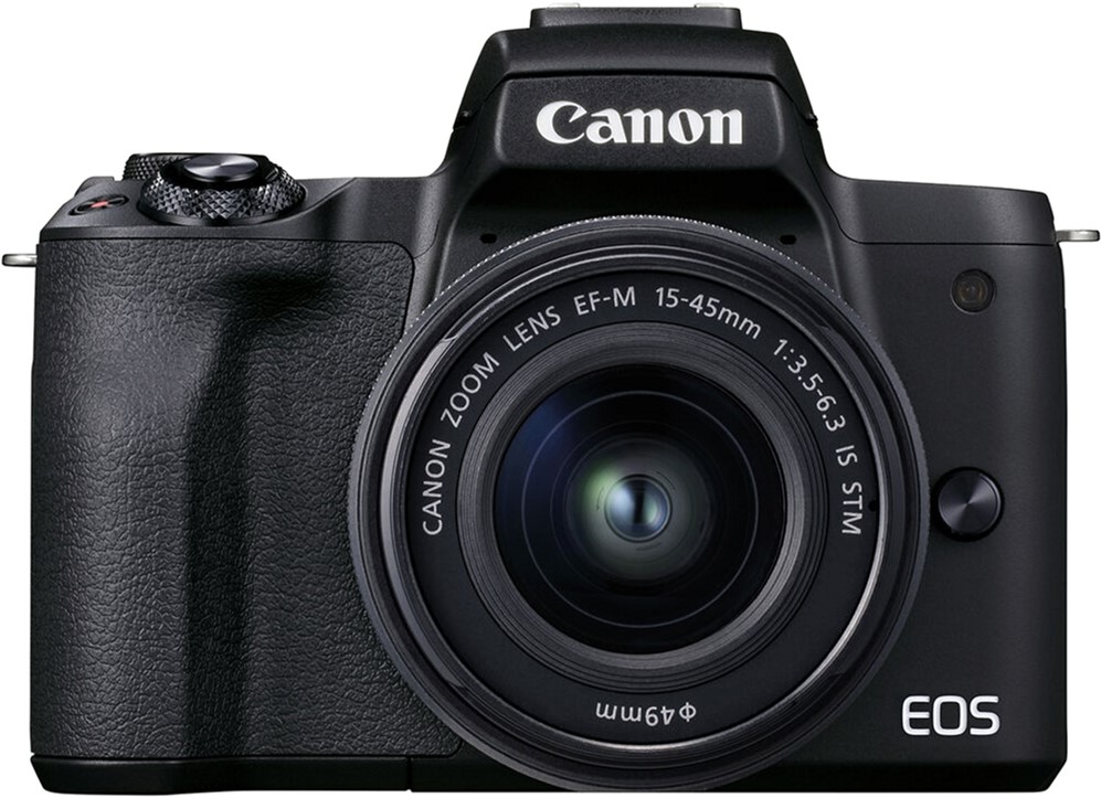 Фотокамера CANON EOS M50 Mark II + 15-45 IS STM Kit Black + сумка SB130 + карта 16GB (4728C058) в Киеве