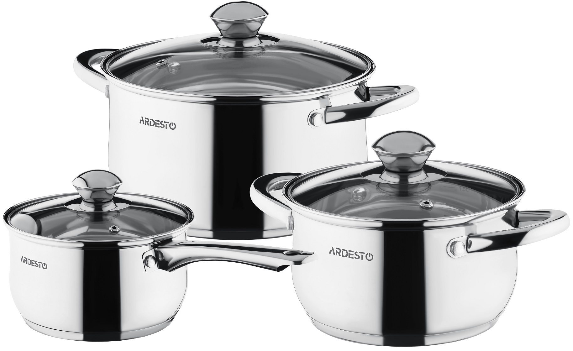 Набор посуды ARDESTO Gemini Gourmet Andria 6пр (AR1906PS) в Киеве