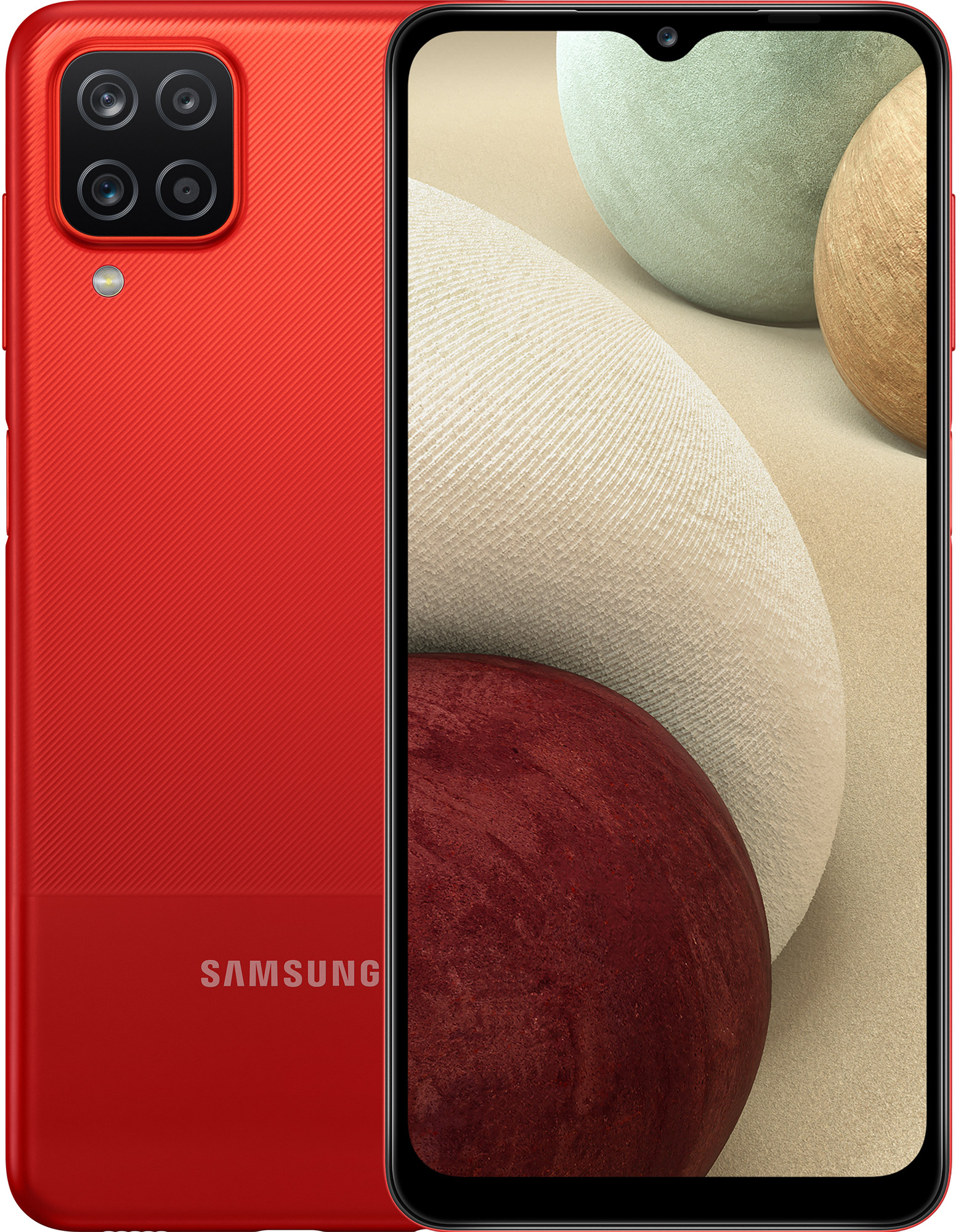 Смартфон SAMSUNG Galaxy A12 4/64GB Red (SM-A127FZRVSEK) в Києві