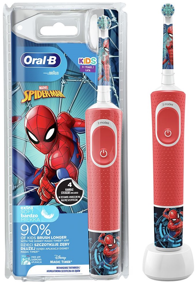Зубна щітка BRAUN Oral-B D100.413.2K Spiderman в Києві