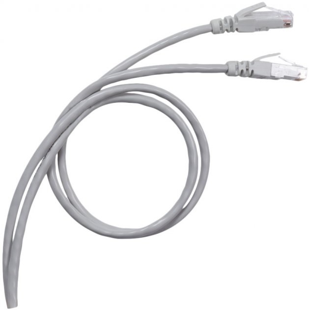 Патч-корд LEGRAND LCS3 CAT5e F-UTP AWG 26 2 м Grey (051641) в Києві