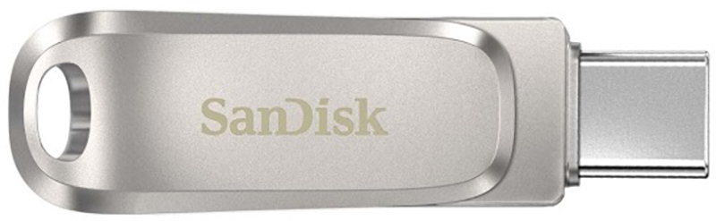 USB-накопитель 64GB SANDISK Ultra Dual Drive Luxe USB Type-C Silver (SDDDC4-064G-G46) в Киеве