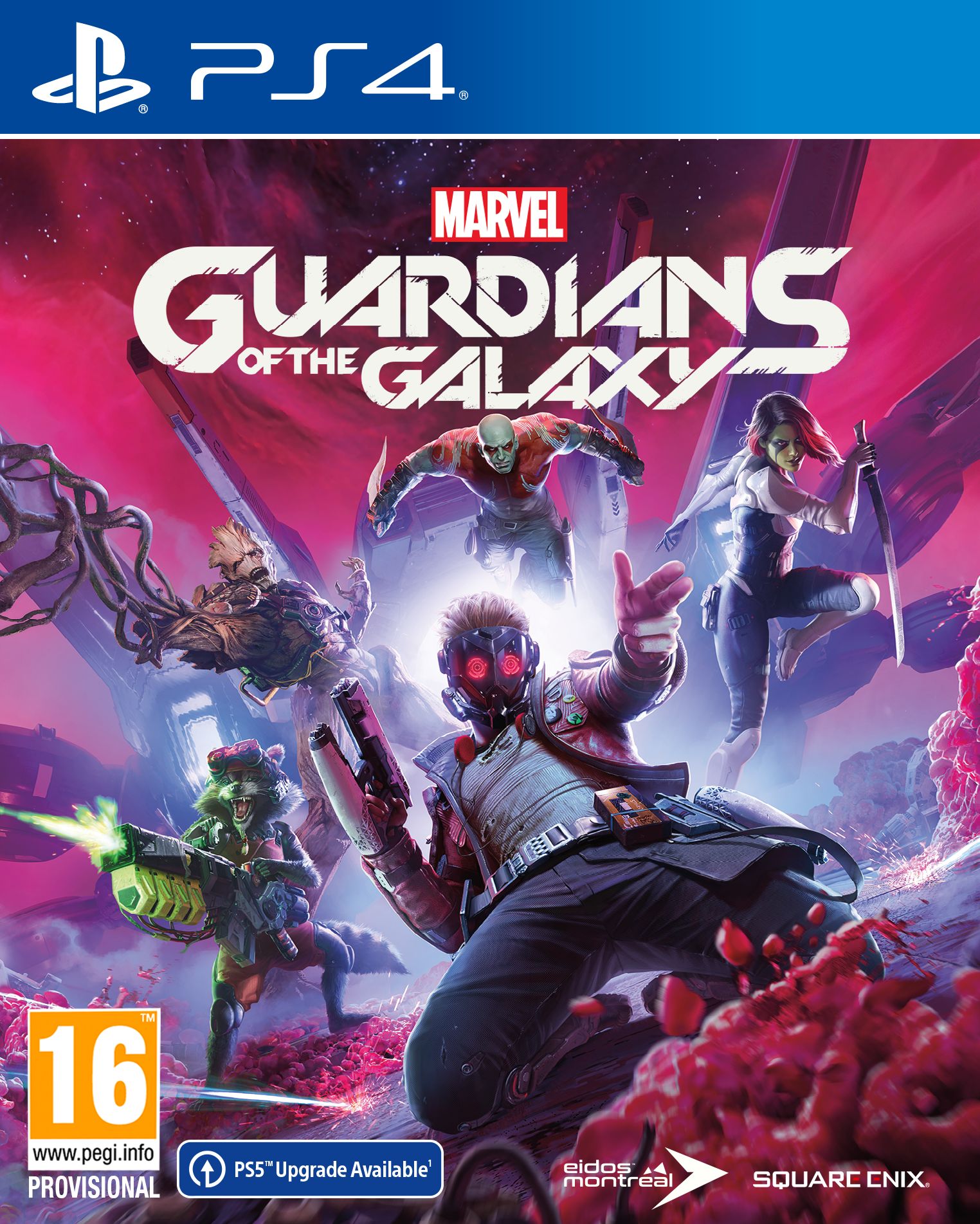 Гра Marvel's Guardians of the Galaxy PS4 (SGGLX4RU01) в Києві