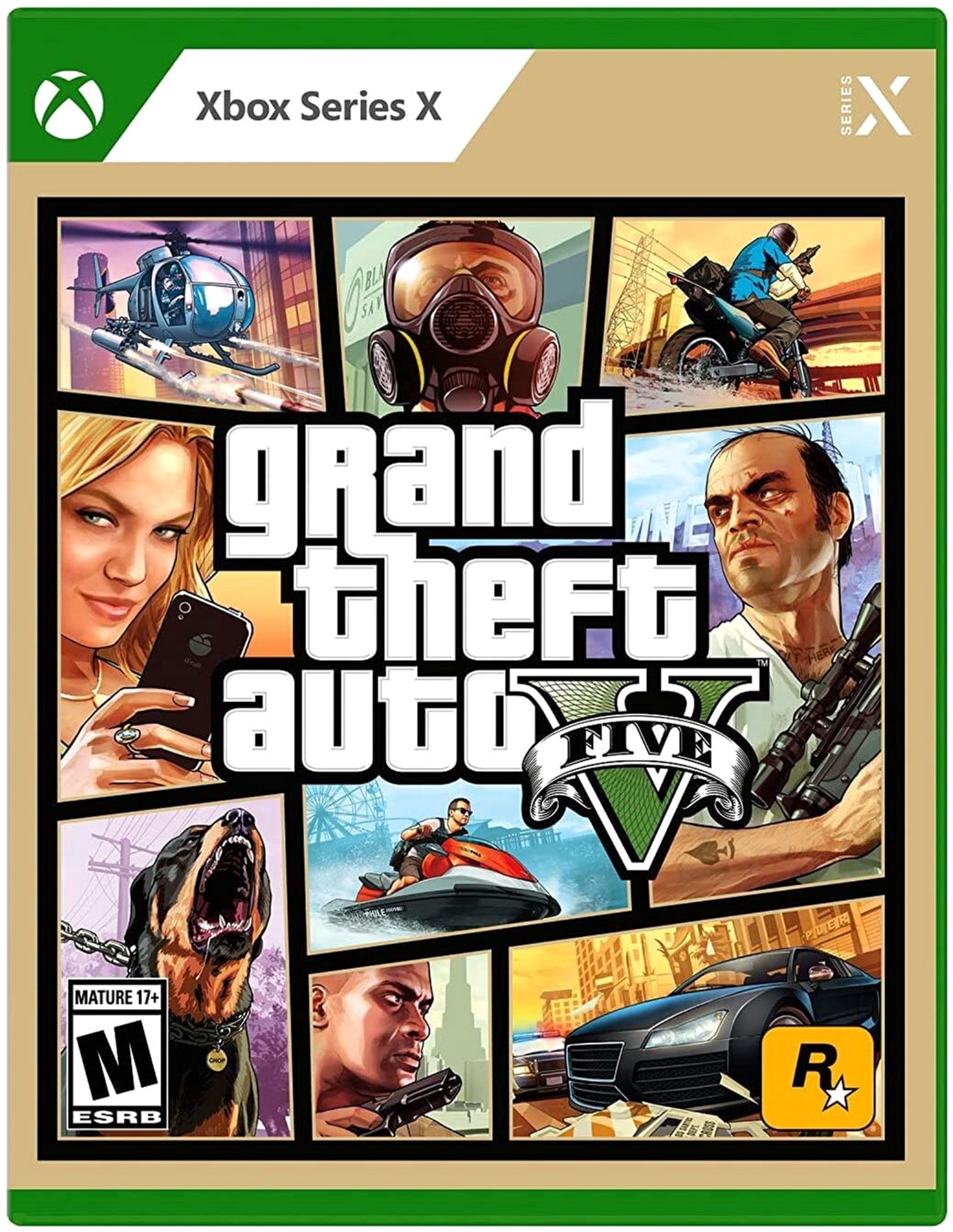 Гра Grand Theft Auto V Xbox Series X (5026555366700) в Києві