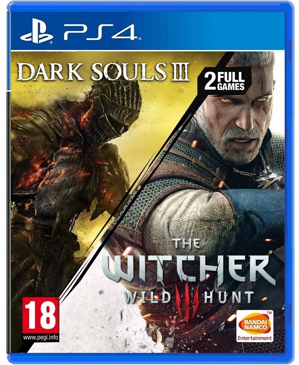 Игра Dark Souls 3/The Witcher 3 Wild Hunt PS4 (3391892002294) в Киеве