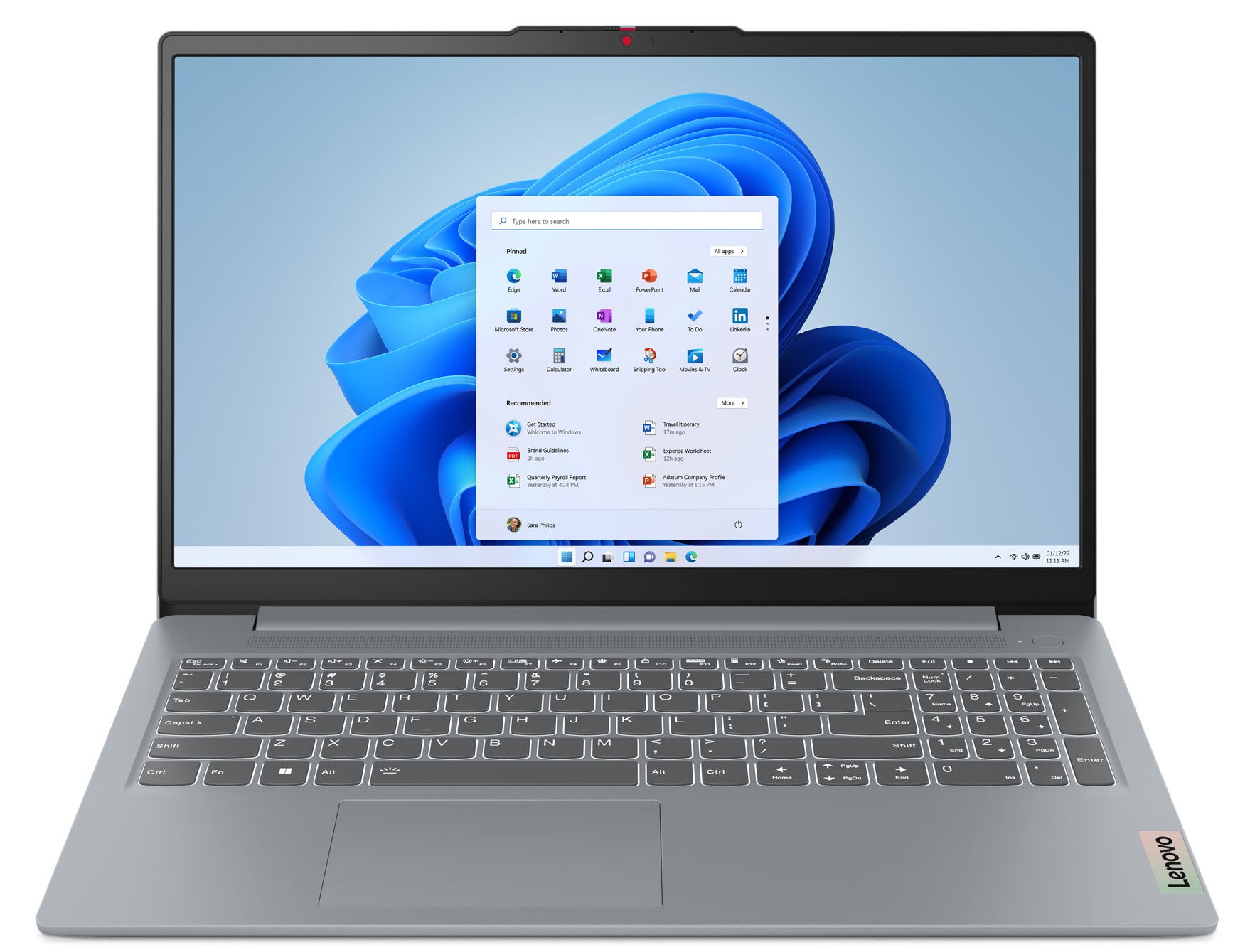 Ноутбук LENOVO IdeaPad Slim 3 15IAH8 Сірий (83ER00MPRA) в Києві