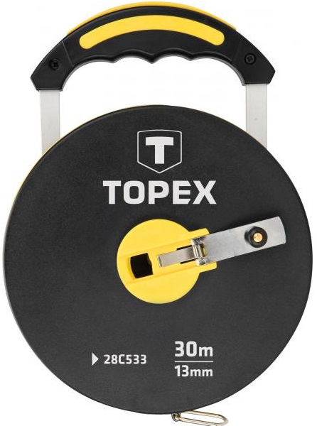 Стрічка вимірювальна TOPEX, скловолокно 30 м (28C533) в Києві