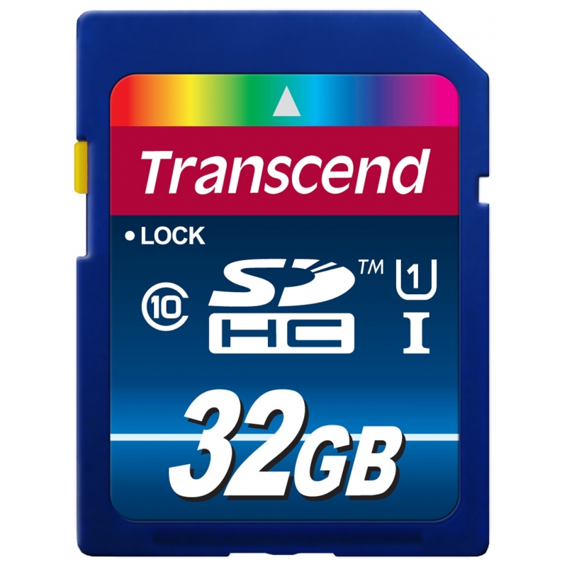 

Карта памяти Transcend SDHC 32Gb Class 10 UHS-I (TS32GSDU1)