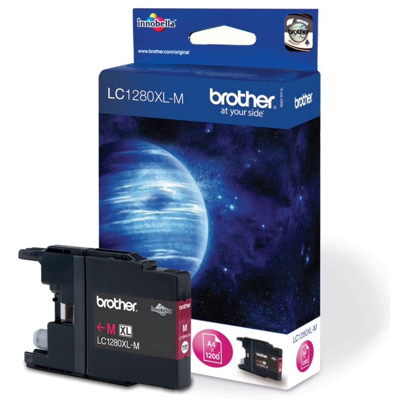 

Картридж Brother MFC-J6510DW/ J6910DW XL magenta (LC1280XLM)