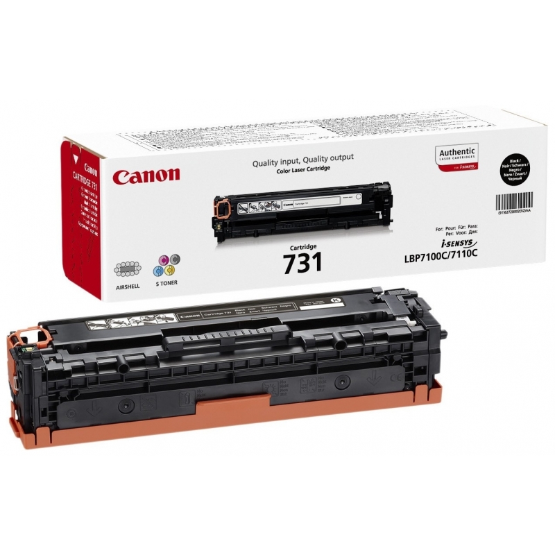 

Картридж Canon 731 LBP7100Cn/LBP7110Cw Black (6272B002)