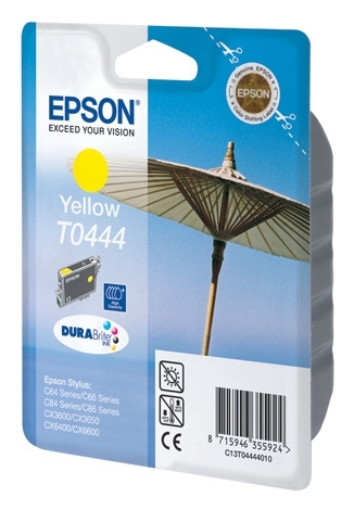 

Картридж Epson StC84/C86, CX6400/6600 yellow (C13T04444010)