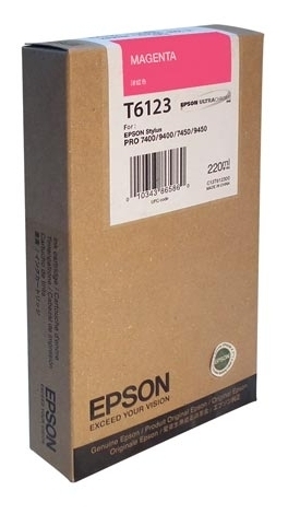 

Картридж Epson StPro 7400/ 7450/ 9400/ 9450 magenta, 220мл (C13T612300)