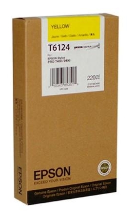 

Картридж Epson StPro 7400/ 7450/ 9400/ 9450 yellow, 220мл (C13T612400)