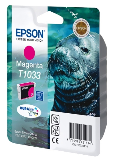 

Картридж Epson StT30/40W, TX550W/510FN/600FW magenta, 11,1 мл (C13T10334A10)
