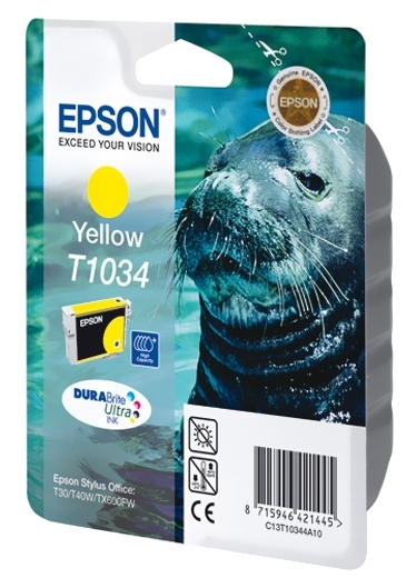 

Картридж Epson StT30/40W, TX550W/510FN/600FW yellow, 11,1 мл (C13T10344A10)