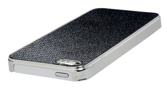 Накладка SENIOR CASE для Apple iPhone 5 Glamour Black · 3