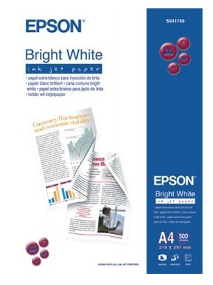 

Бумага Epson A4 Bright White Ink Jet Paper, 500л. (C13S041749)