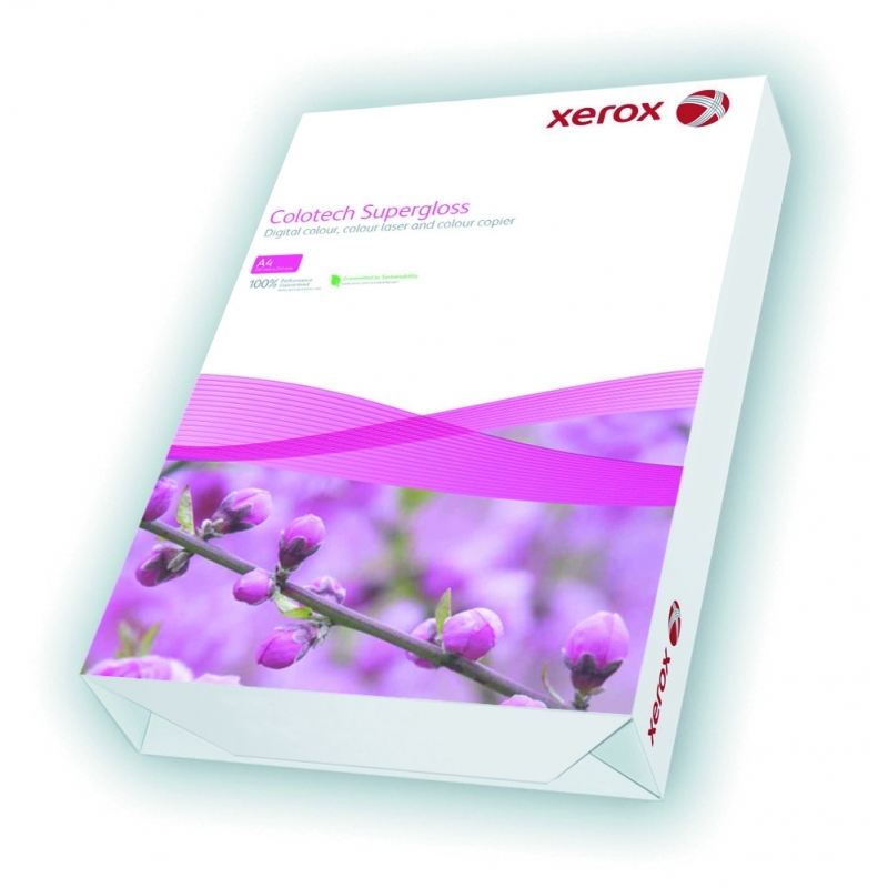 

Бумага Xerox COLOTECH + SUPERGLOSS (160) A4 250л. (003R97680)