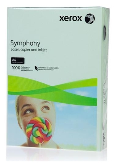 

Бумага Xerox SYMPHONY Pastel Green (80) A4 500л. (003R93965)