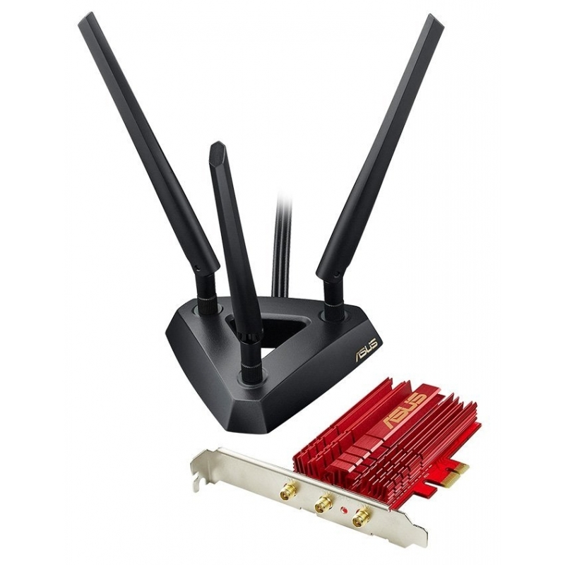 

Сетевой адаптер WiFi Asus Wireless AC1900 PCE-AC68 PCI-E