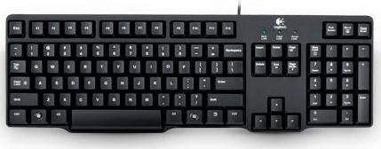 

Клавиатура Logitech K100 PS/2 Ru (920-003200)