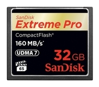 

Карта памяти SanDisk CF 32GB eXtreme Pro 160MB/s (SDCFXPS-032G-X46)