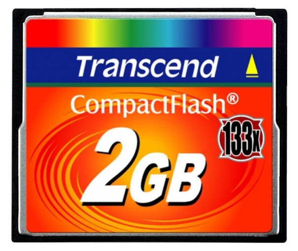 

Карта памяти Transcend CompactFlash Card 2Gb 133x (TS2GCF133)