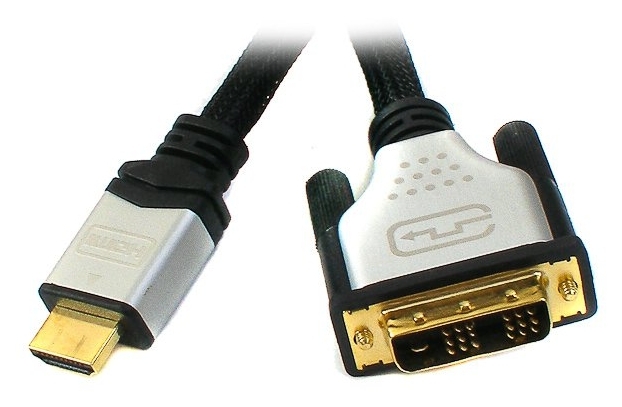 

Кабель Viewcon HDMI to DVI (18 +1 pin) 1.8m (VD 103-1,8 м.)