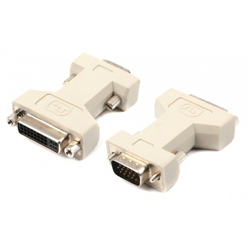 

Переходник Viewcon DVI (24 +5 pin) - VGA, F/M (VA 003)