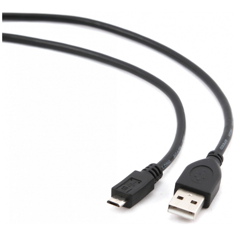 

Кабель USB Gembird, AM/microB 5P, 1.8m (CCP-mUSB2-AMBM-6) Black