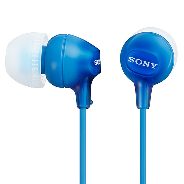 

Наушники SONY MDREX15LPLI.AE синие