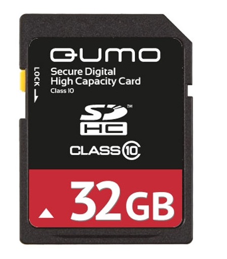 

Карта памяти Qumo 32 Gb SDHC Class