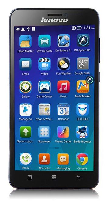 

Смартфон Lenovo S850 Blue