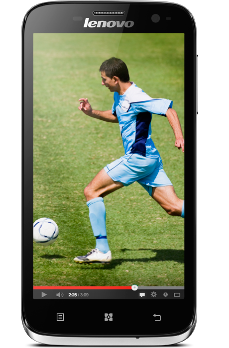 

Смартфон LENOVO A859 White