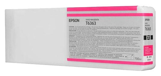 

Картридж Epson StPro 7900/ 9900 vivid magenta, 700 мл (C13T636300)