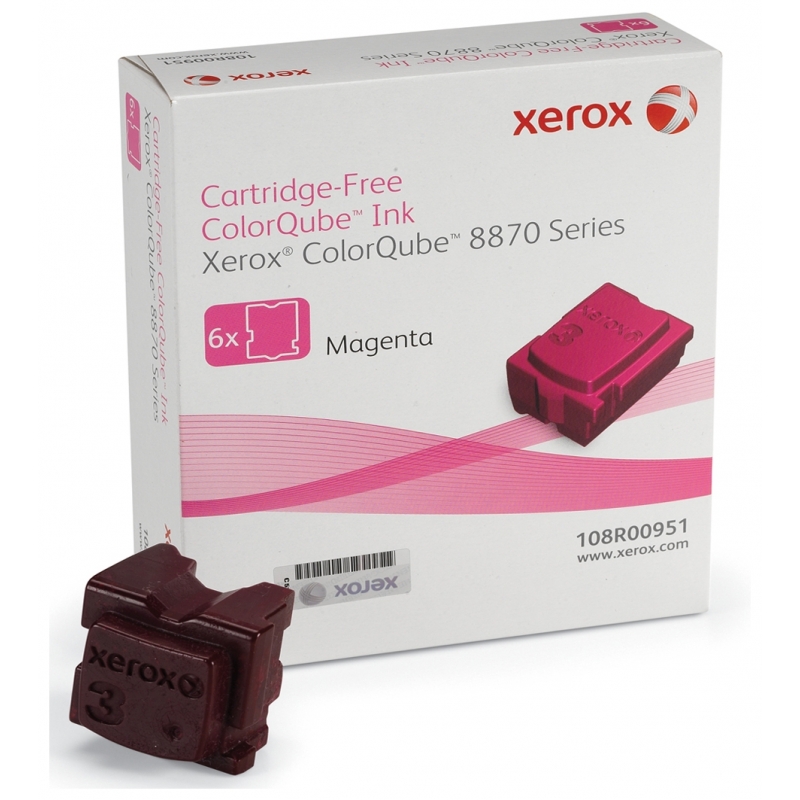 

Брикеты твердочернильные Xerox CQ8870 Magenta (108R00959)