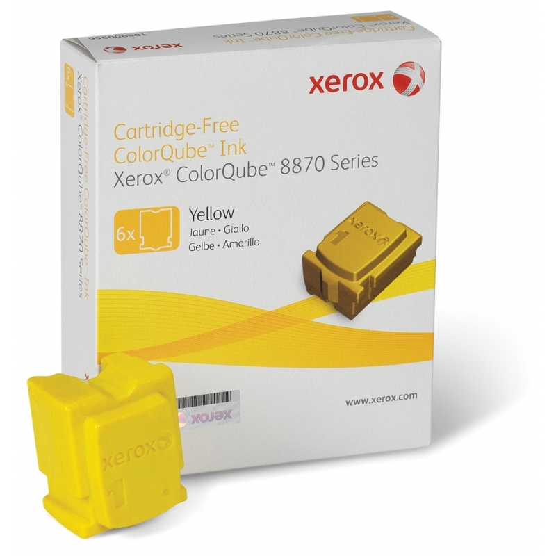

Брикеты твердочернильные Xerox CQ8870 Yellow (108R00960)