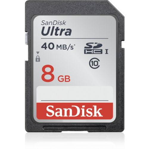 

Карта памяти SANDISK SDHC 8GB Ultra Class 10