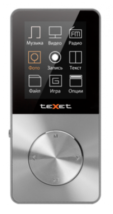 

MP3 Плеер TEXET T-60 8GB Silver