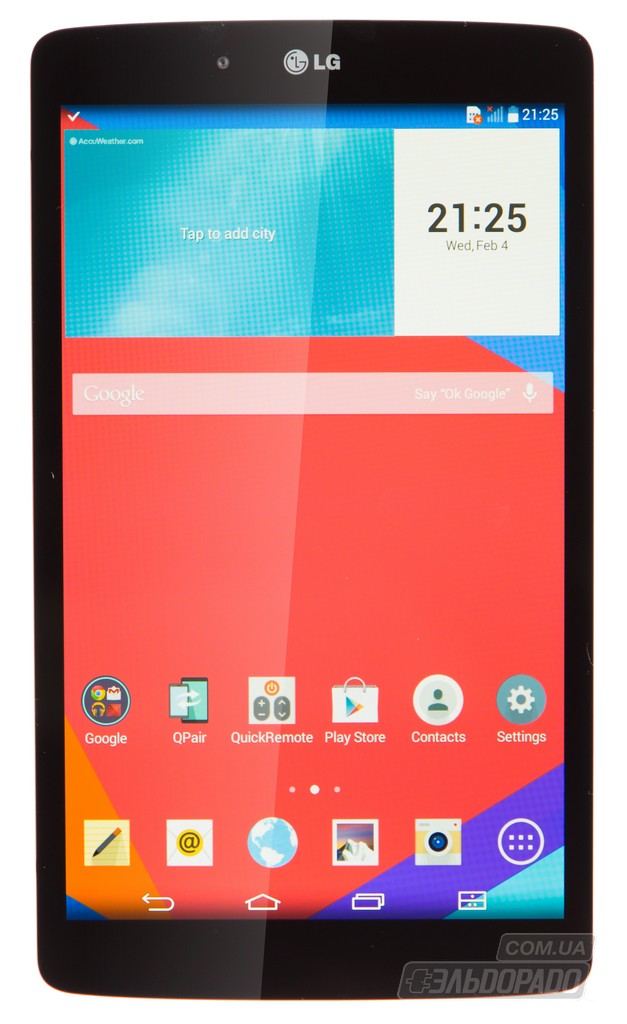 

Планшет LG G Pad 8.0 3G White (LGV490.ACISWH)