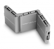 

USB HUB CROWN CMH-B08 silver