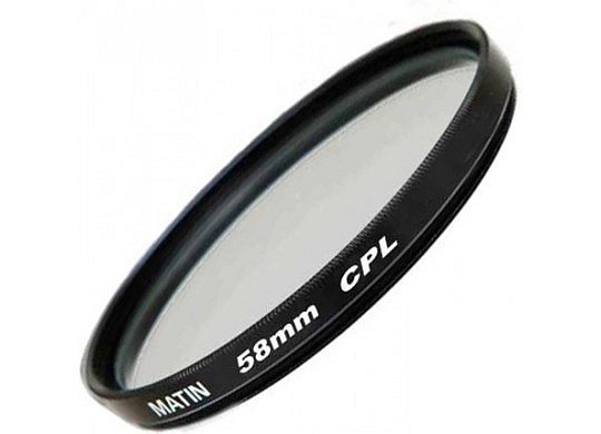 

Светофильтр MATIN CPOL FILTER 58mm