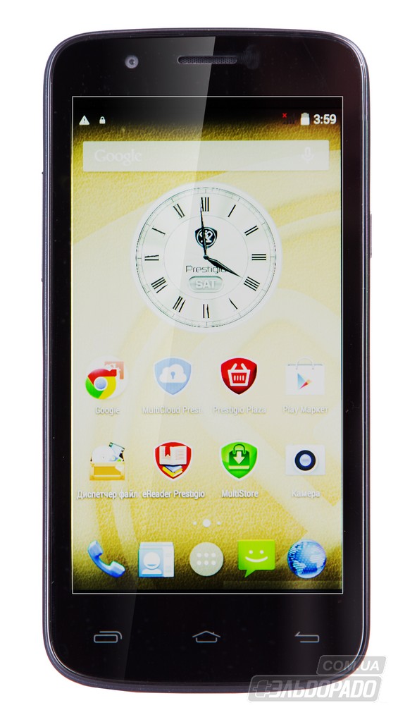 

Смартфон PRESTIGIO MultiPhone 5453 Duo Metal