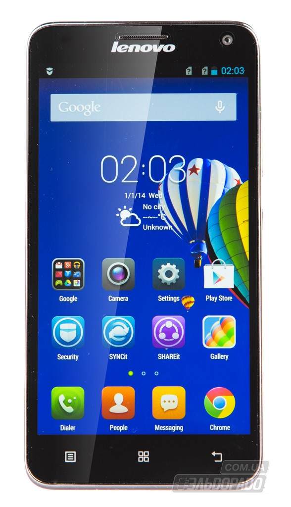

Смартфон Lenovo S580 DS Black