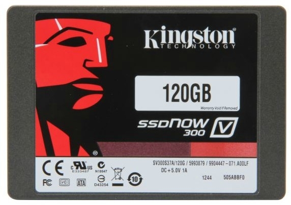 

SSD-накопитель Kingston V300 120GB 7mm SATA III