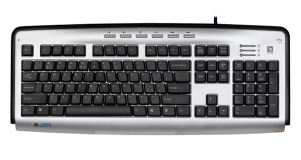 

Клавиатура A4Tech KLS-23MU PS/2 Silver-Black