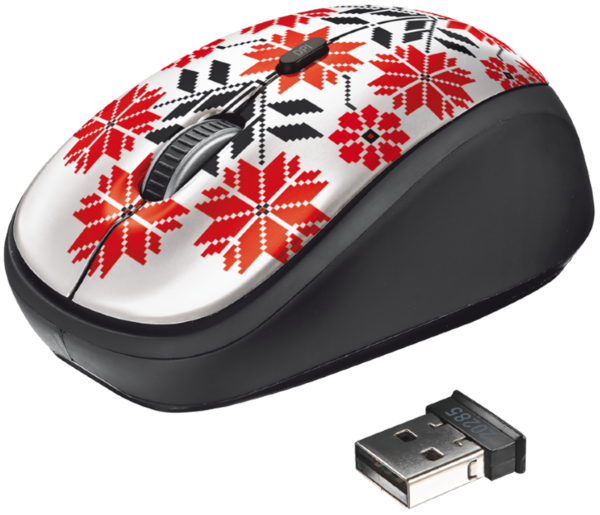 

Мишь TRUST Yvi Wireless Ukrainian - flower