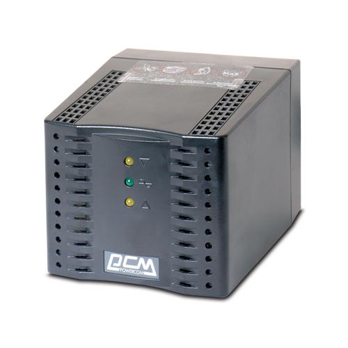 

Стабилизатор напряжения Powercom TCA-1200 black