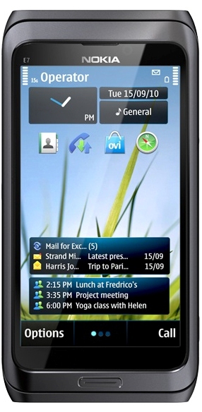 

Смартфон NOKIA E7 (Dark Grey)