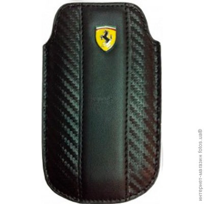 

Чехол-сумка carbon Ferrari (S) for Samsung 5800